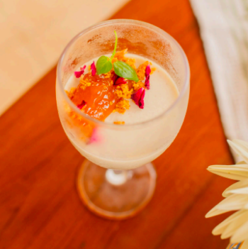 Mahua Panna Cotta