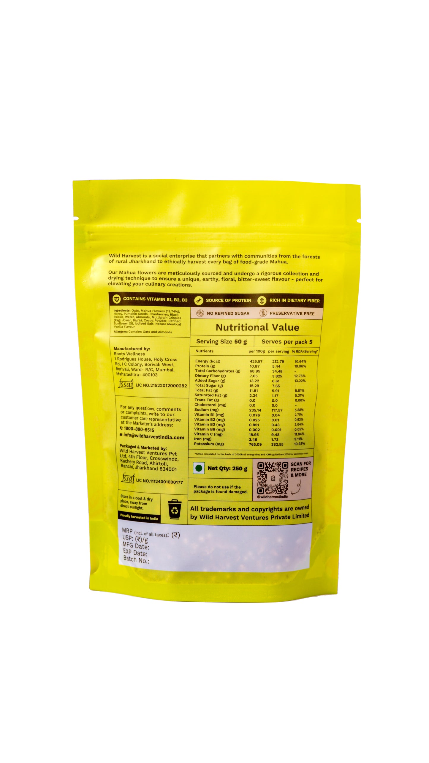 MAHUA GRANOLA (250G)