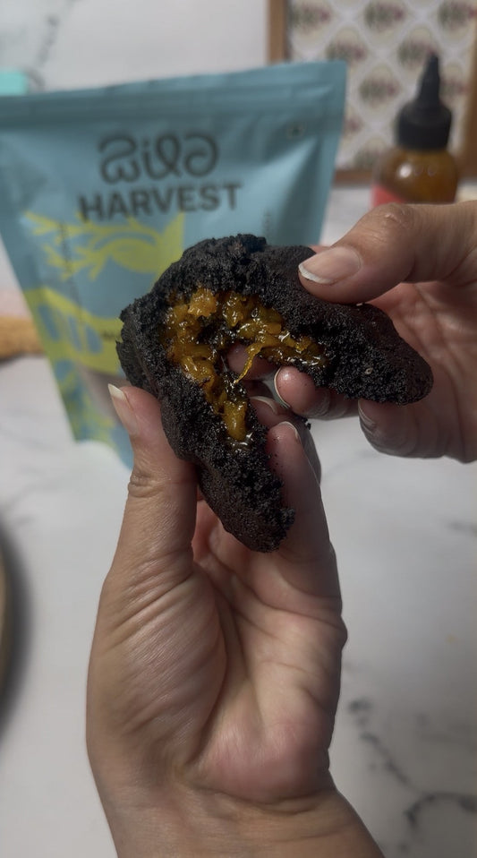 Mahua Orange Jam-Filled Brookies By Prachi Pareek.