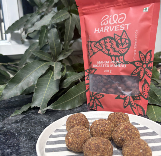 Roasted Mahua Ladoos by Manisha Ekka
