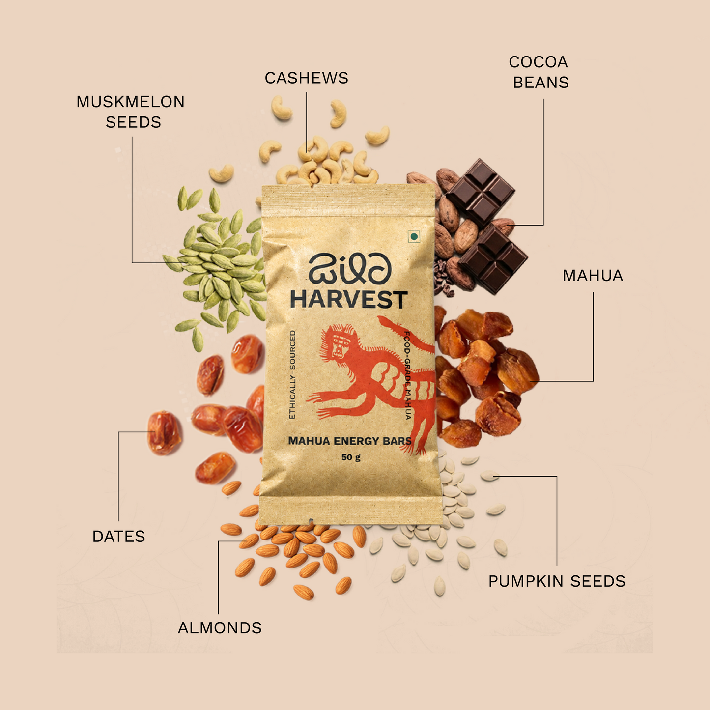 MAHUA ENERGY BAR (50G)